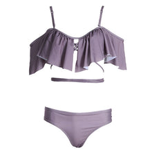 Load image into Gallery viewer, New Ruffle Bikini Girl Bandeau Swimsuit Flouncing Swimwear Sexy Swim Bathing Suit Mailot De Bain Plavky Swimming Suit for Women
