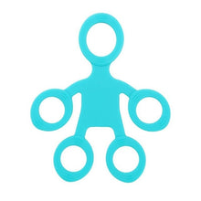 Load image into Gallery viewer, Silicone Finger Gripper Resistance Bands Finger Stretcher Hand Exerciser Grip Strength Wrist Trainer Fitness Equipment 3strength
