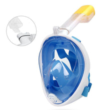 Load image into Gallery viewer, New Silicon Full Face Diving Mask Scuba Underwater Seaview Gear Swimming Snorkel Mask for Gopro Camera Holder Stand Set
