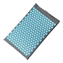 Load image into Gallery viewer, Acupressure Massager Cushion Massage Mat Relaxation Relieve Back Body Pain Spike Mat Acupuncture Massage Yoga Mat with Pillow
