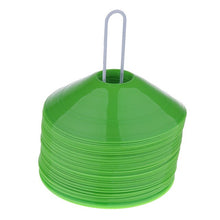Load image into Gallery viewer, Set of 50 Versatile Soccer Mini DISC CONES  Boundary Marker For Outdoor Agility Training Aids Golf Football Skating

