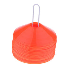 Load image into Gallery viewer, Set of 50 Versatile Soccer Mini DISC CONES  Boundary Marker For Outdoor Agility Training Aids Golf Football Skating
